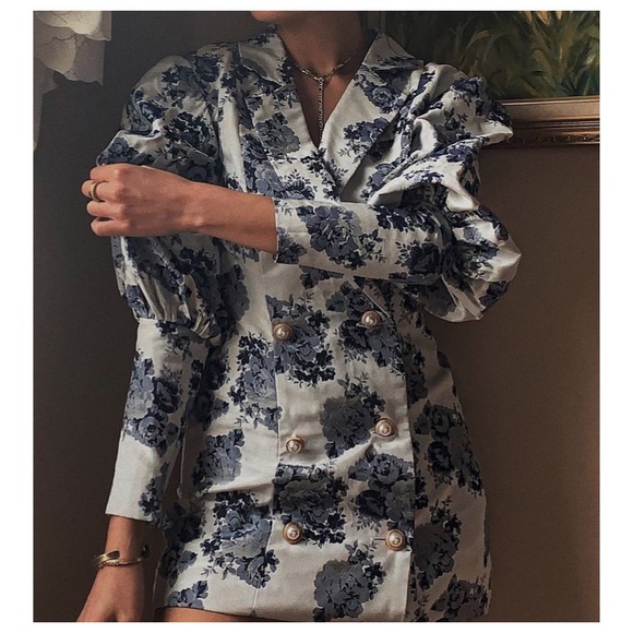 NEW Majorelle Dress Floral Coat Style Dress size XXS - Picture 10 of 16